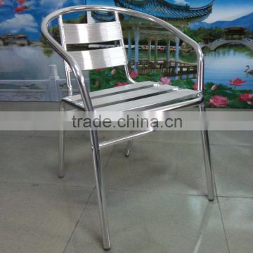 modern outdoor aluminium bar arm hotel chair YC002