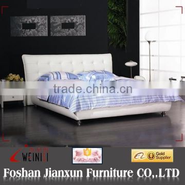 F6015 leather upholstered bed