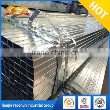 20*30mm pre galvanized rectangular tube/ galvanized square tube 20*30