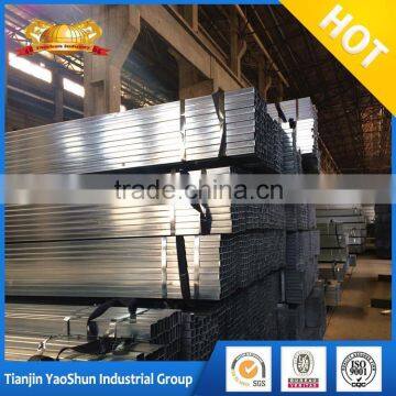 Pre Galvanized Square Tube 38*38mm Tianjin Mill