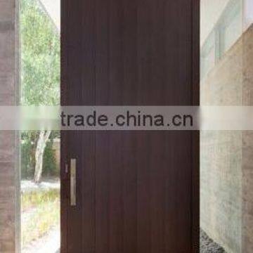 Simple Teak Wood Main Entry Composite Door Design