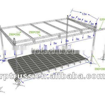 Lightweight trusses made from aluminum