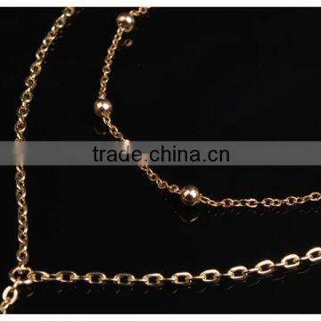 Star Short Copper Bead Chain Latest Model Fashion Necklace Quality Choice