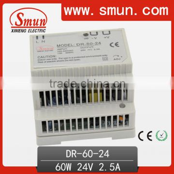 DR-60-24 CE RoHS Approved 60W 24V Din-Rail LED Driver