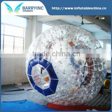 China factory TPU/PVC cheap inflatable zorb ball for sports game