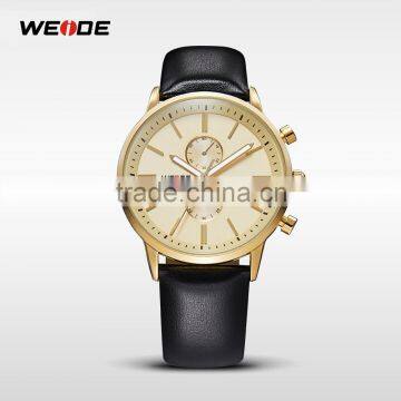 WEIDE Luxurious All Gold Men's Watch WH3302G-2C Wholesale Cheap Watch Factory China Watch  Express