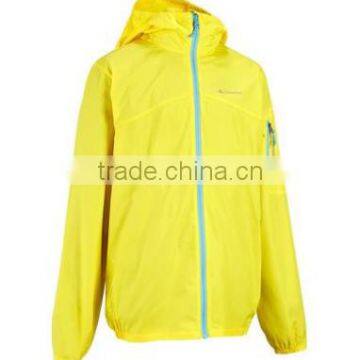 Boys & Girls Unisex outwear suntan-proof wear UV-protection wear breathable windbreaker yellow