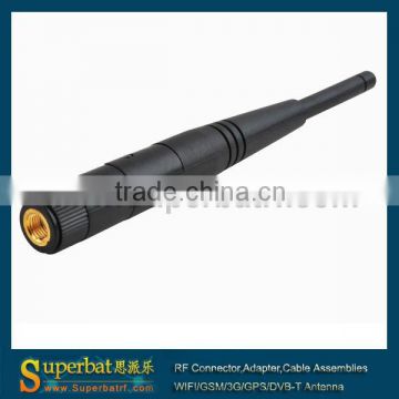 2.4GHz 5dBi Omni WIFI Antenna RP-SMA for wireless router 2.4 wifi rubber antenna