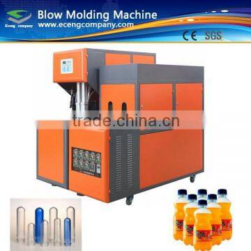 1100bph semi-auto small plastic bottle making machine