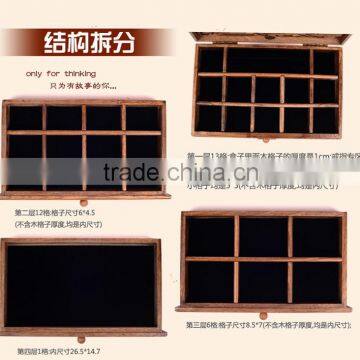 Reclaimed Classice Antique Wood Jewellery Box photo-6
