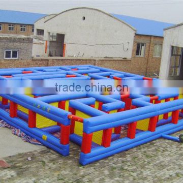 2015 hot funny inflatable maze haunted for sale