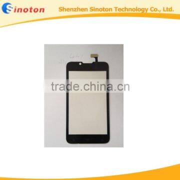 Black color touch screen for Fly IQ441Touch Panel Glass Lens Replacement