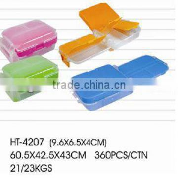 Three layers free Pill Box / pill box with lock /pill packaging box