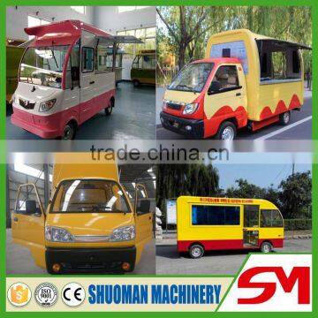 CE approved high color fastness truck food truck for sale