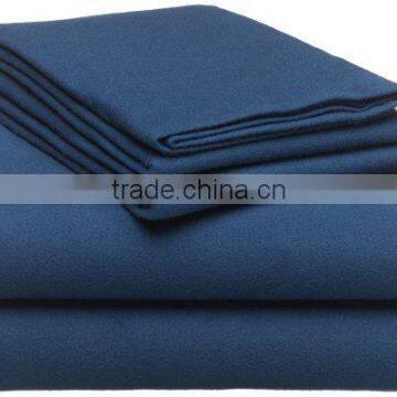 polyester/cotton dyed flannel fabric