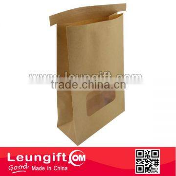 Windowed Paper Bag with twist tie closure