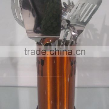 Stainless Steel Holder with Kitchen Tool