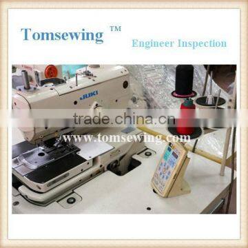 JUKI MEB-3200 Computer-controlled, Eyelet Buttonholing Machine used button hole sewing machines