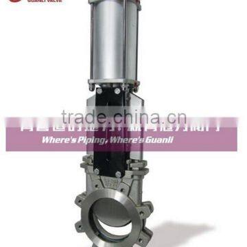 Zero Leakage Lug Type Pneumatic Knife Gate Valve Price