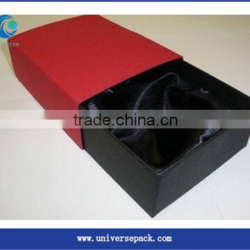 Paper Box With Lining Design Red Black Packing Boxes Made For Market Wholesale