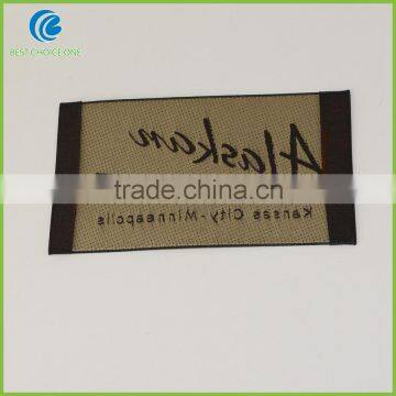 2016 Factory Wholesale Custom Polyester Damask Woven Labels For Clothing photo-3
