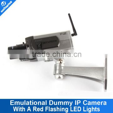 Fake Camera Dummy LED Surveillance Security Bullet Camera