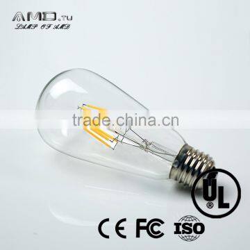 Clear Antique Vintage Retro ST58 E26 E27 B22 Energy Saving Chandelier5w Edison Led Lights Led Bulb photo-4