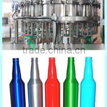 soft drink equipment /beer filler/colored glass beer bottle /customized machine