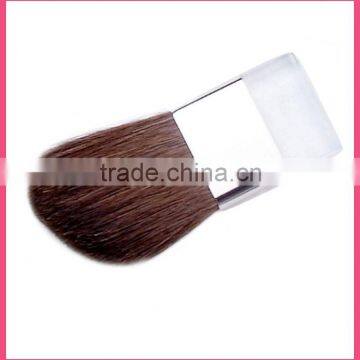 angled hair blush brush,flat brush,compact brush