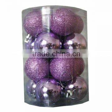 Christmas Hanging Ornament Plastic Christmas Ball