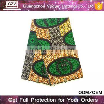 Vogue Dashiki Design Top Quality 100% Cotton Holland Wax Fabric Super