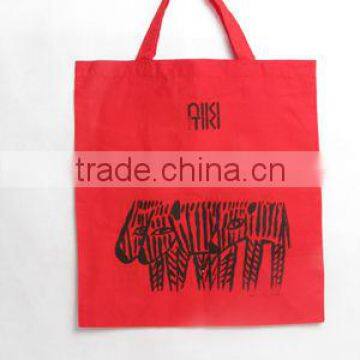 Large Size Solid Color Reusable Shopping Bags Cloth Fabric Grocery Packing Recyclable Bag photo-4