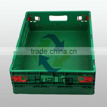 Colorful Foldable Plastic Vegetable and Fruit Storage Boxes photo-3