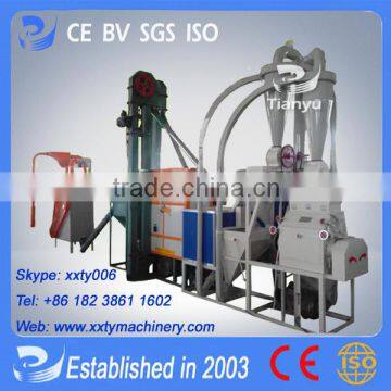 Flour mill machinery prices with ISO and CE