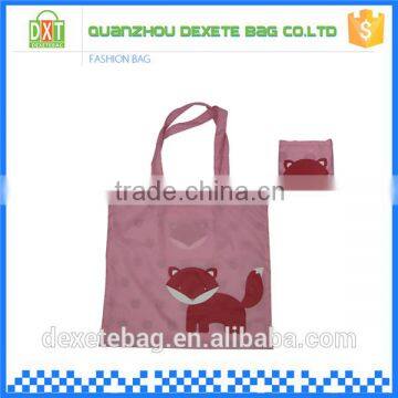 Promotional customized chinese cheap shopping polyester foldable bag