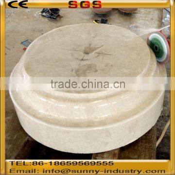 Round Marble post cap pillar cap