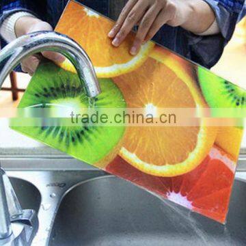 Vegetable & fruit tempered glass cutting board