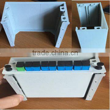 Hot china products wholesale 1x2 mini module blockless plc splitter , optical in splitter , plc fibre splitter