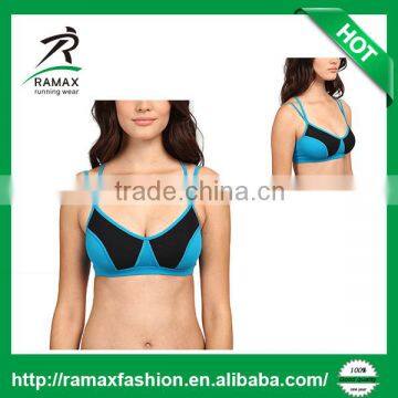 Ramax Custom Women Sexy Elastic Band Sports Gym Bra