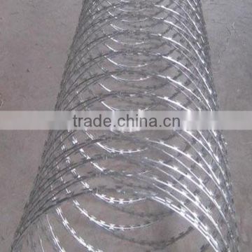 high quality 450mm concertina razor wire hot sale in China