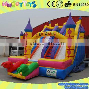 Colorful inflatable slide for children