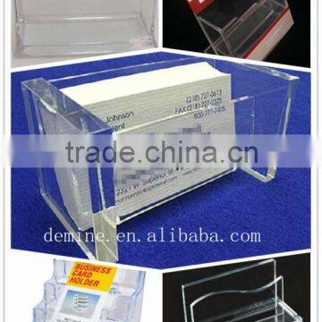 high qualitu acrylic business card holder