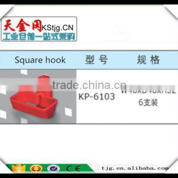 TJG CHINA Square Plastic Hook Hook Can Put Wrench Vice Driver KP-6103