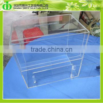 DDRD-009 Trade Assurance Acrylic Coin Box