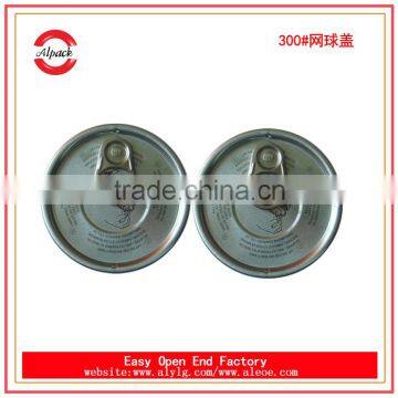 Offer 300# Easy Open Can Lid for Tennis Ball Packaging in Can