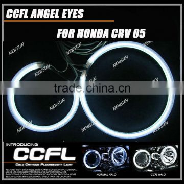 Newest 108MM &145MM CCFL Angel Eyes ,Factory Supply Car Headlights for Honda 05