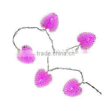 heart led string light
