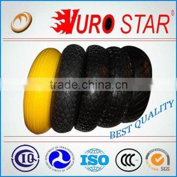 high quality wheelbarrow rubber wheel 350-8