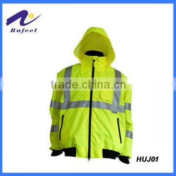 safety ansi fluorescent bomber Jacket