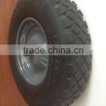 heavy capacity strong PU wheelbarrow wheel 4.00-8